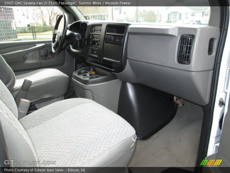 Summit White / Medium Pewter 2007 GMC Savana Van LS 3500 Passenger