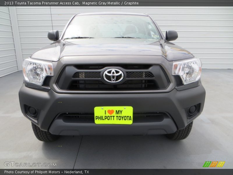 Magnetic Gray Metallic / Graphite 2013 Toyota Tacoma Prerunner Access Cab