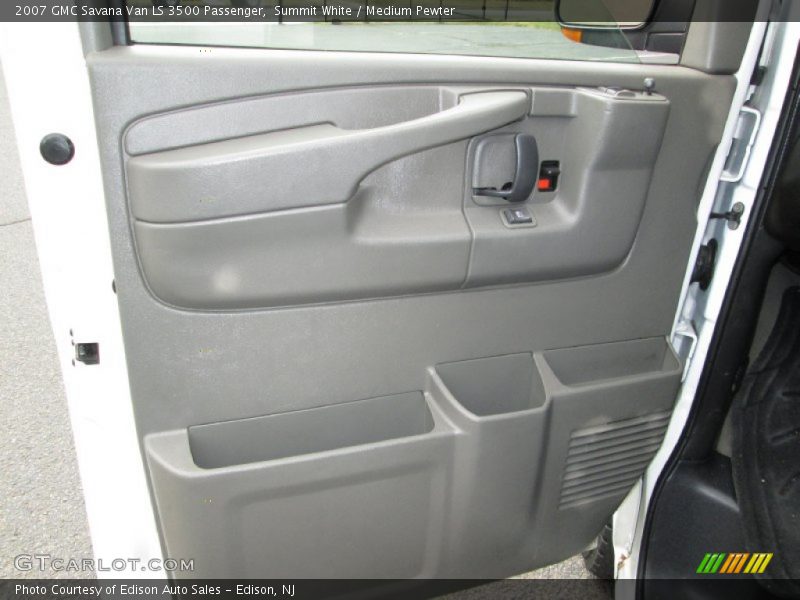 Summit White / Medium Pewter 2007 GMC Savana Van LS 3500 Passenger