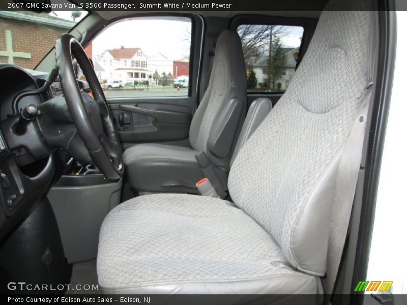 Summit White / Medium Pewter 2007 GMC Savana Van LS 3500 Passenger