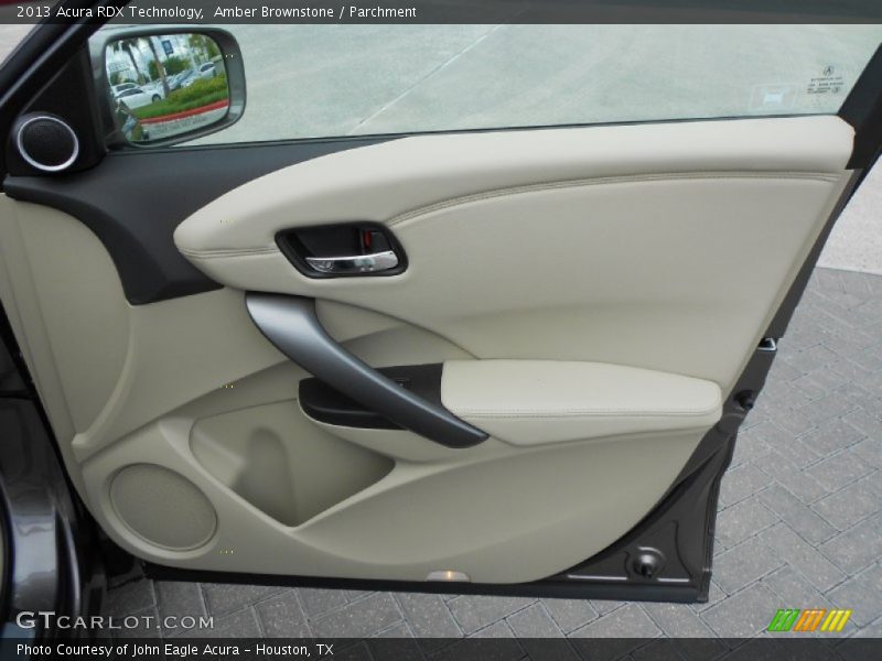 Amber Brownstone / Parchment 2013 Acura RDX Technology