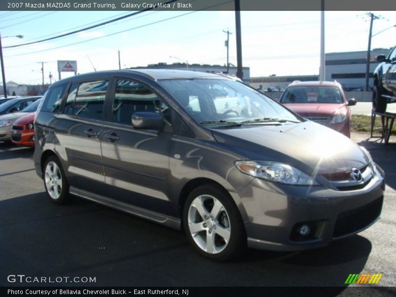 Galaxy Gray Mica / Black 2007 Mazda MAZDA5 Grand Touring