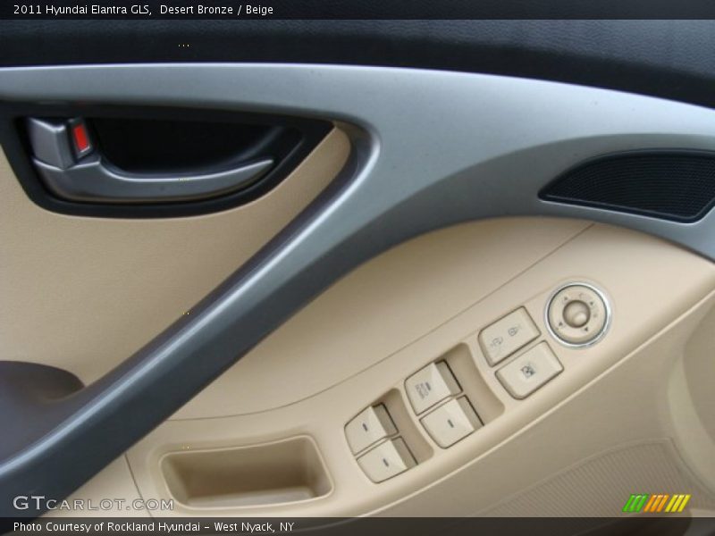 Desert Bronze / Beige 2011 Hyundai Elantra GLS