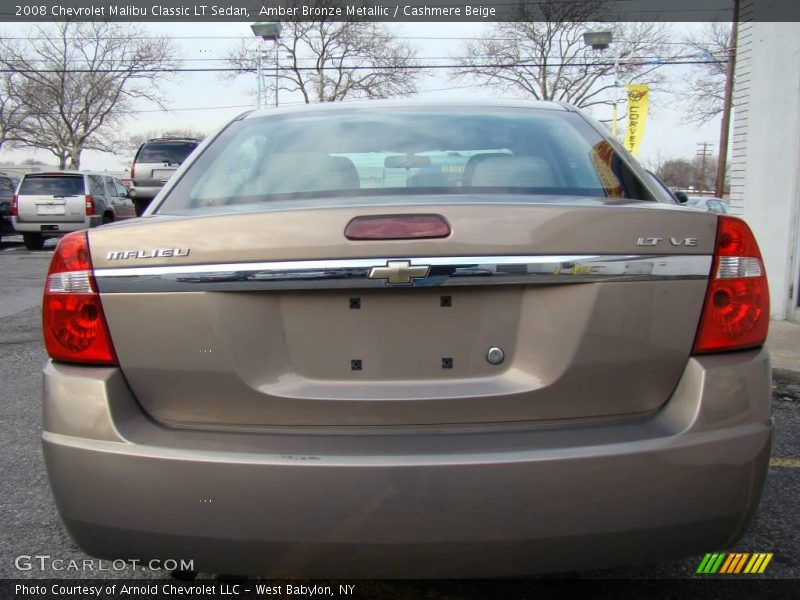 Amber Bronze Metallic / Cashmere Beige 2008 Chevrolet Malibu Classic LT Sedan