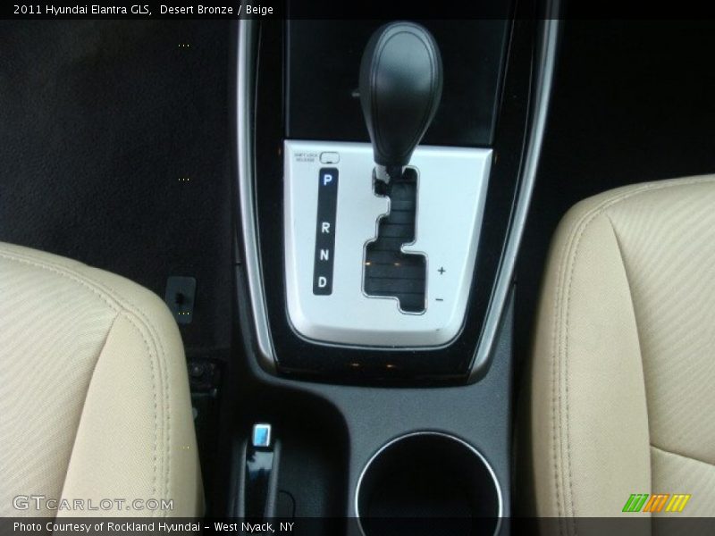 Desert Bronze / Beige 2011 Hyundai Elantra GLS