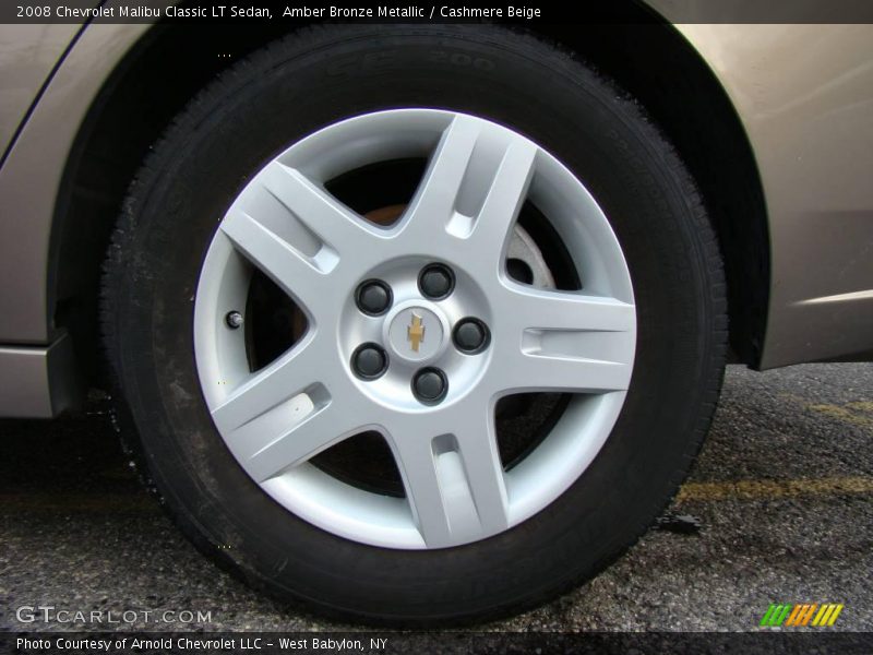 Amber Bronze Metallic / Cashmere Beige 2008 Chevrolet Malibu Classic LT Sedan