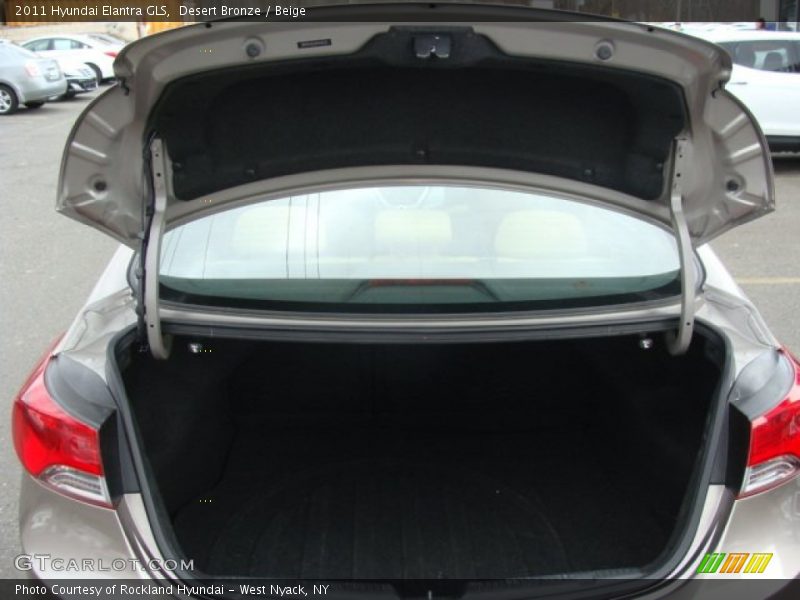 Desert Bronze / Beige 2011 Hyundai Elantra GLS
