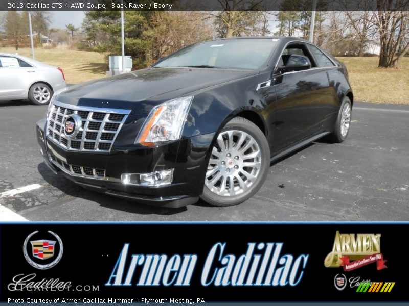 Black Raven / Ebony 2013 Cadillac CTS 4 AWD Coupe