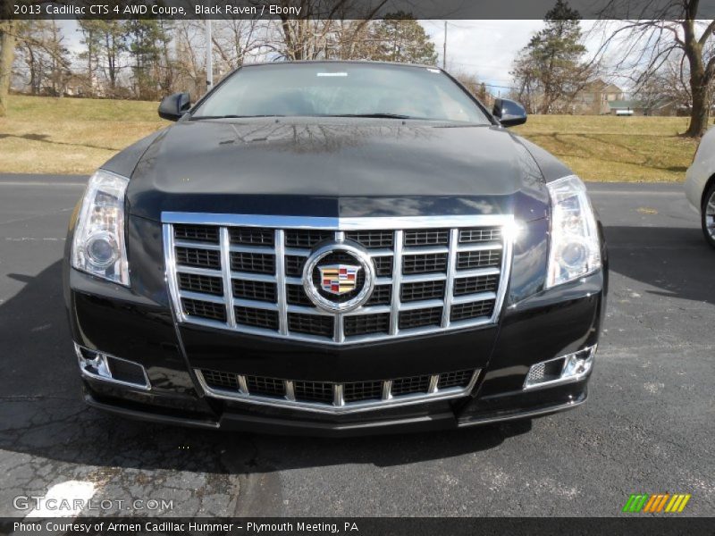 Black Raven / Ebony 2013 Cadillac CTS 4 AWD Coupe