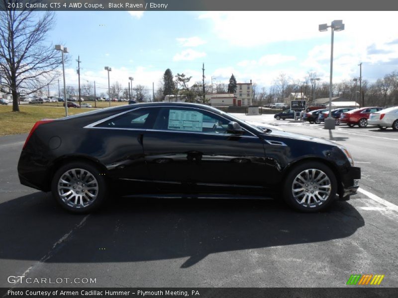 Black Raven / Ebony 2013 Cadillac CTS 4 AWD Coupe