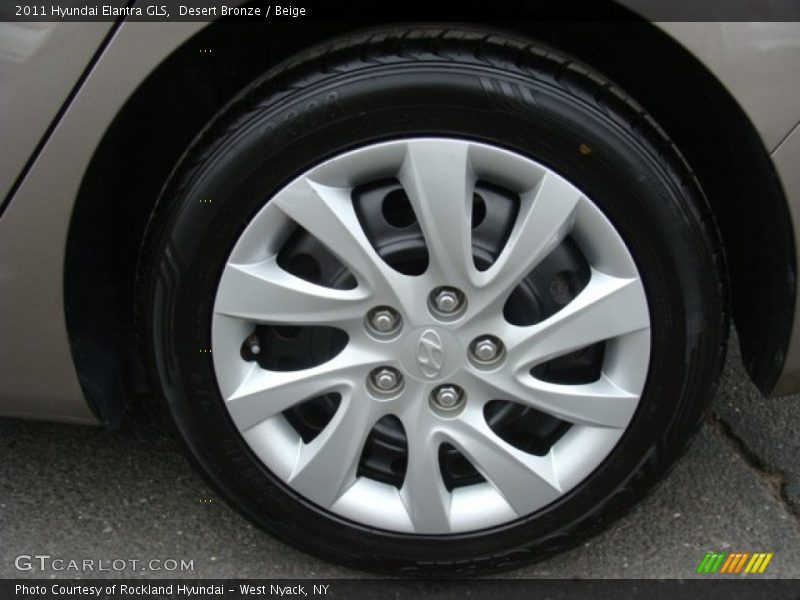 Desert Bronze / Beige 2011 Hyundai Elantra GLS