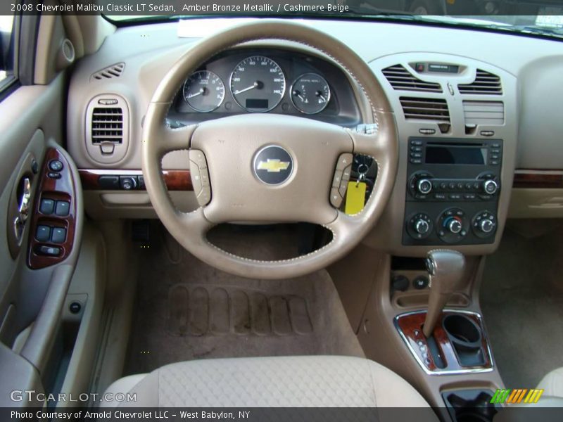 Amber Bronze Metallic / Cashmere Beige 2008 Chevrolet Malibu Classic LT Sedan