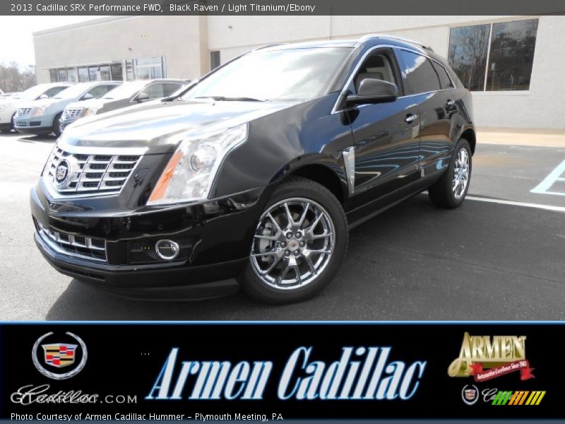 Black Raven / Light Titanium/Ebony 2013 Cadillac SRX Performance FWD