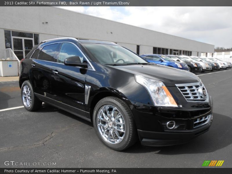 Black Raven / Light Titanium/Ebony 2013 Cadillac SRX Performance FWD