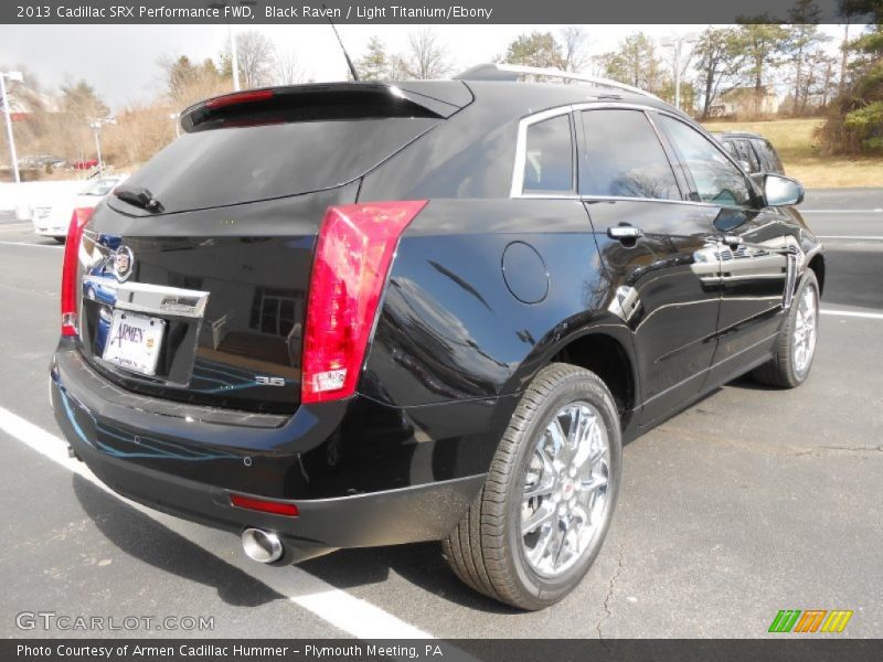 Black Raven / Light Titanium/Ebony 2013 Cadillac SRX Performance FWD