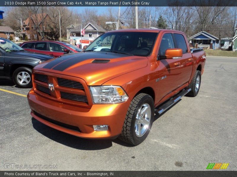 Mango Tango Pearl / Dark Slate Gray 2010 Dodge Ram 1500 Sport Crew Cab 4x4