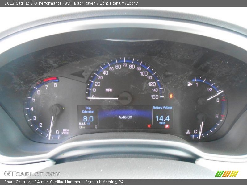 Black Raven / Light Titanium/Ebony 2013 Cadillac SRX Performance FWD
