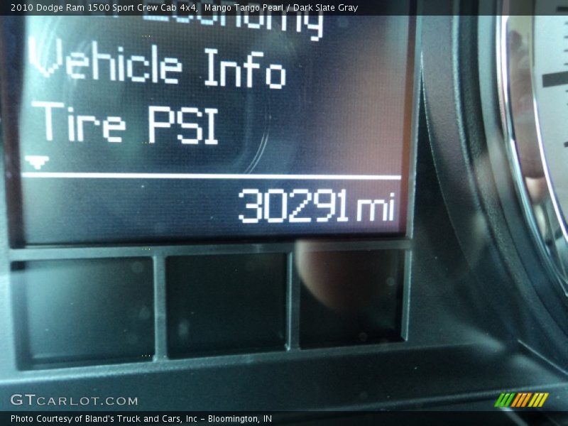 Mango Tango Pearl / Dark Slate Gray 2010 Dodge Ram 1500 Sport Crew Cab 4x4