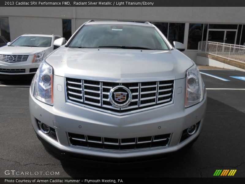Radiant Silver Metallic / Light Titanium/Ebony 2013 Cadillac SRX Performance FWD