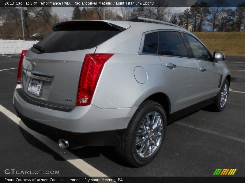 Radiant Silver Metallic / Light Titanium/Ebony 2013 Cadillac SRX Performance FWD