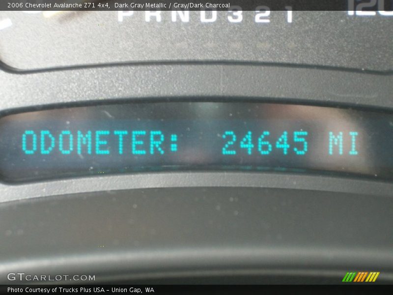 Dark Gray Metallic / Gray/Dark Charcoal 2006 Chevrolet Avalanche Z71 4x4