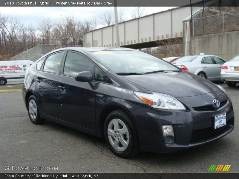 Winter Gray Metallic / Dark Gray 2010 Toyota Prius Hybrid II