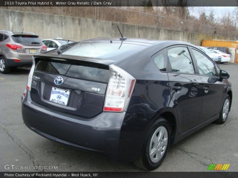 Winter Gray Metallic / Dark Gray 2010 Toyota Prius Hybrid II