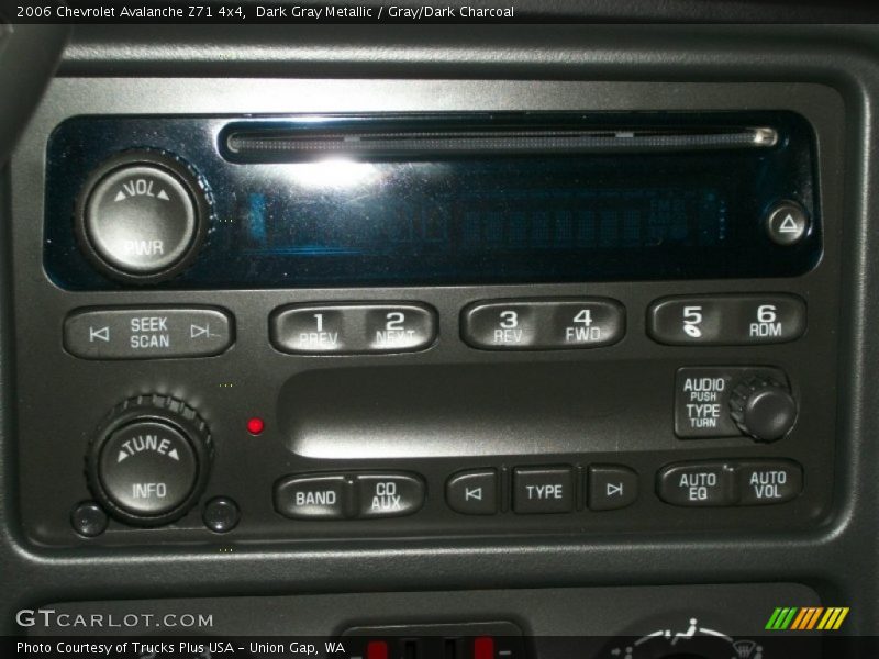 Dark Gray Metallic / Gray/Dark Charcoal 2006 Chevrolet Avalanche Z71 4x4