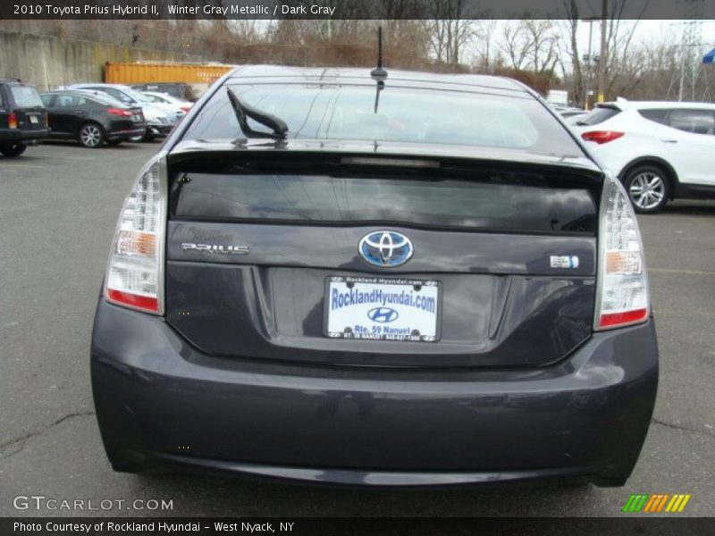 Winter Gray Metallic / Dark Gray 2010 Toyota Prius Hybrid II