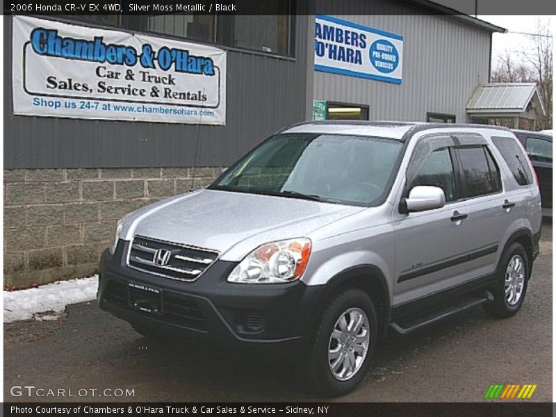 Silver Moss Metallic / Black 2006 Honda CR-V EX 4WD