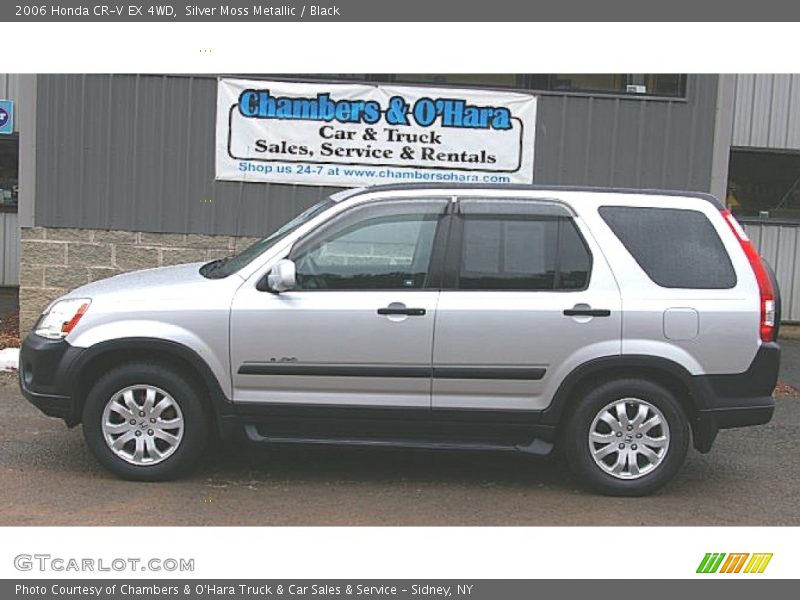 Silver Moss Metallic / Black 2006 Honda CR-V EX 4WD