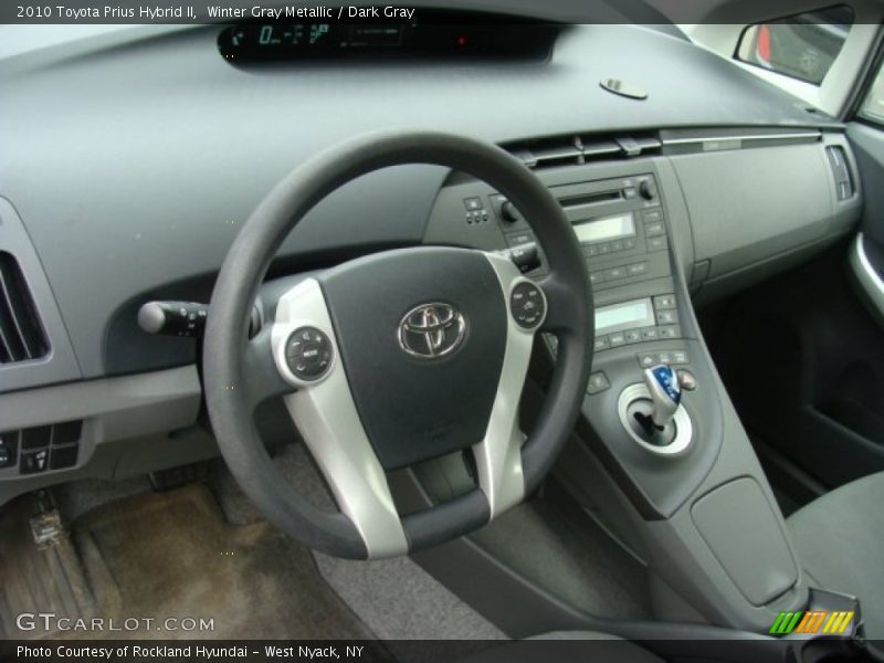 Winter Gray Metallic / Dark Gray 2010 Toyota Prius Hybrid II