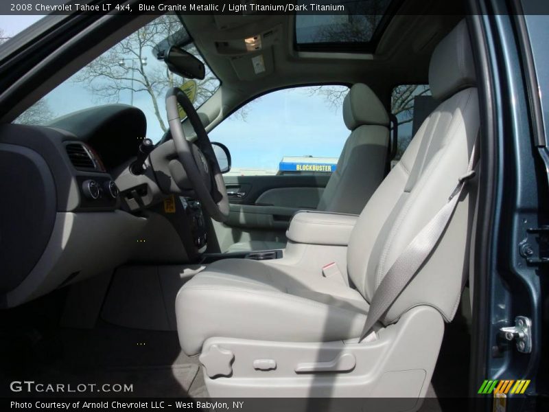 Blue Granite Metallic / Light Titanium/Dark Titanium 2008 Chevrolet Tahoe LT 4x4