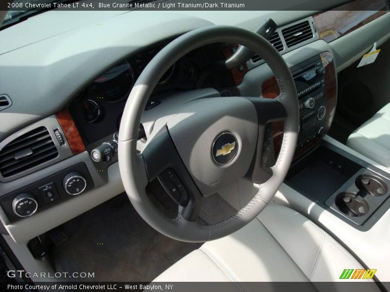 Blue Granite Metallic / Light Titanium/Dark Titanium 2008 Chevrolet Tahoe LT 4x4