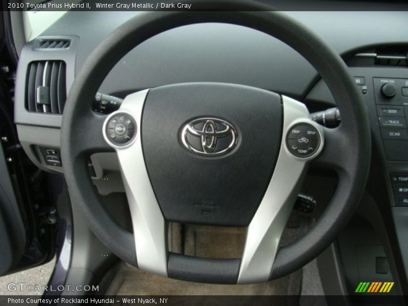 Winter Gray Metallic / Dark Gray 2010 Toyota Prius Hybrid II