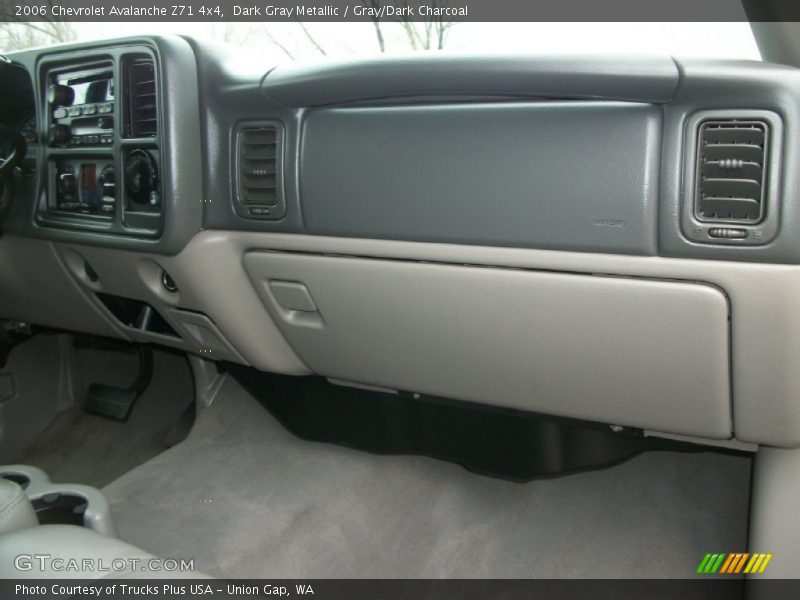 Dark Gray Metallic / Gray/Dark Charcoal 2006 Chevrolet Avalanche Z71 4x4