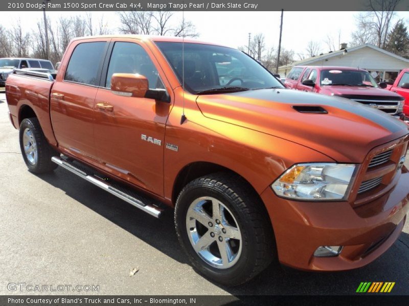 Mango Tango Pearl / Dark Slate Gray 2010 Dodge Ram 1500 Sport Crew Cab 4x4