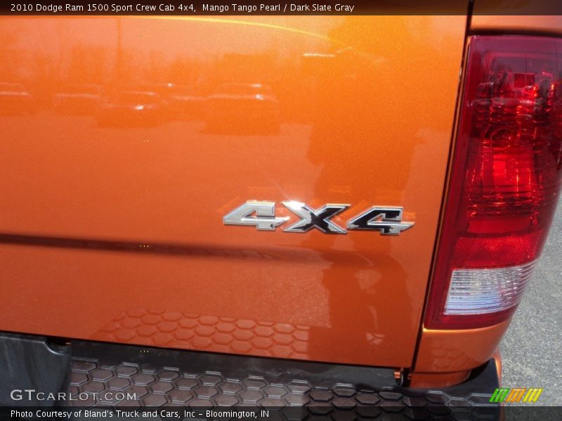 Mango Tango Pearl / Dark Slate Gray 2010 Dodge Ram 1500 Sport Crew Cab 4x4