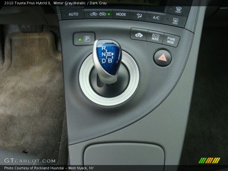 Winter Gray Metallic / Dark Gray 2010 Toyota Prius Hybrid II
