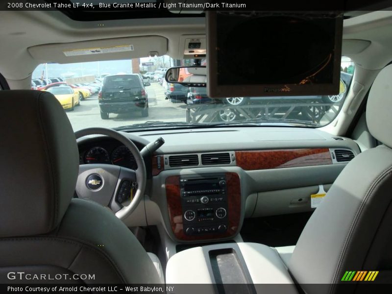 Blue Granite Metallic / Light Titanium/Dark Titanium 2008 Chevrolet Tahoe LT 4x4
