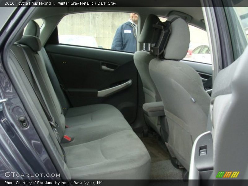 Winter Gray Metallic / Dark Gray 2010 Toyota Prius Hybrid II