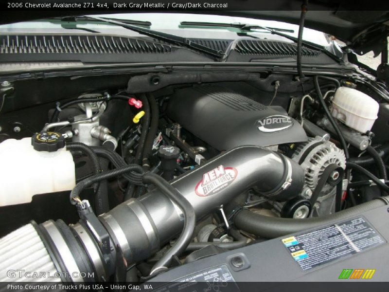 Dark Gray Metallic / Gray/Dark Charcoal 2006 Chevrolet Avalanche Z71 4x4
