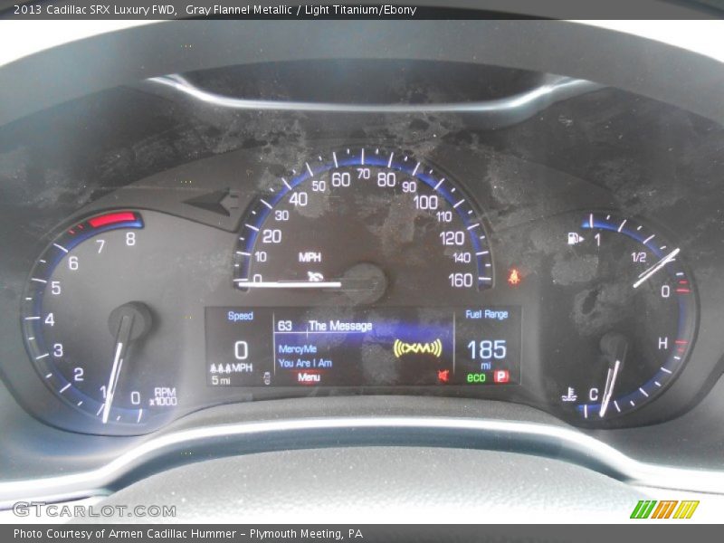 Gray Flannel Metallic / Light Titanium/Ebony 2013 Cadillac SRX Luxury FWD