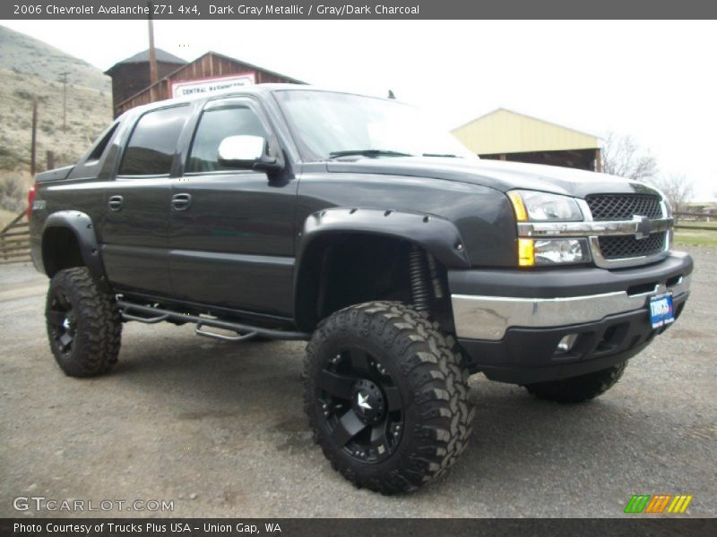 Dark Gray Metallic / Gray/Dark Charcoal 2006 Chevrolet Avalanche Z71 4x4
