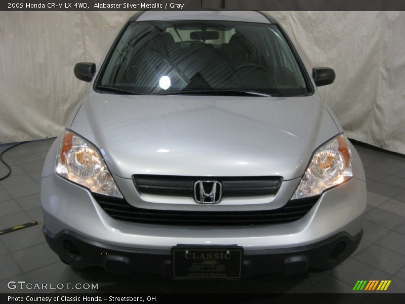 Alabaster Silver Metallic / Gray 2009 Honda CR-V LX 4WD