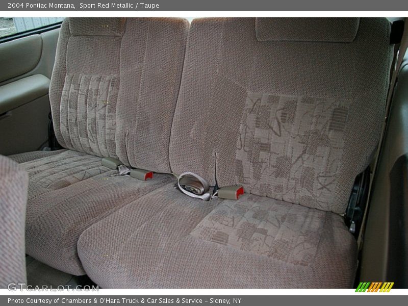 Sport Red Metallic / Taupe 2004 Pontiac Montana