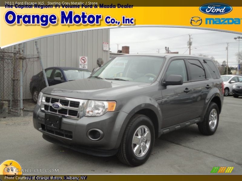 Sterling Grey Metallic / Stone 2011 Ford Escape XLS