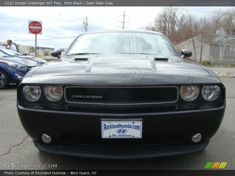 Pitch Black / Dark Slate Gray 2012 Dodge Challenger SXT Plus