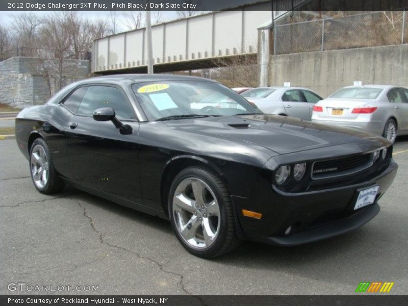 Pitch Black / Dark Slate Gray 2012 Dodge Challenger SXT Plus