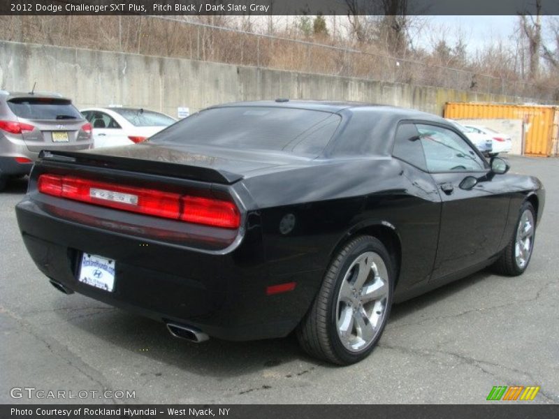 Pitch Black / Dark Slate Gray 2012 Dodge Challenger SXT Plus